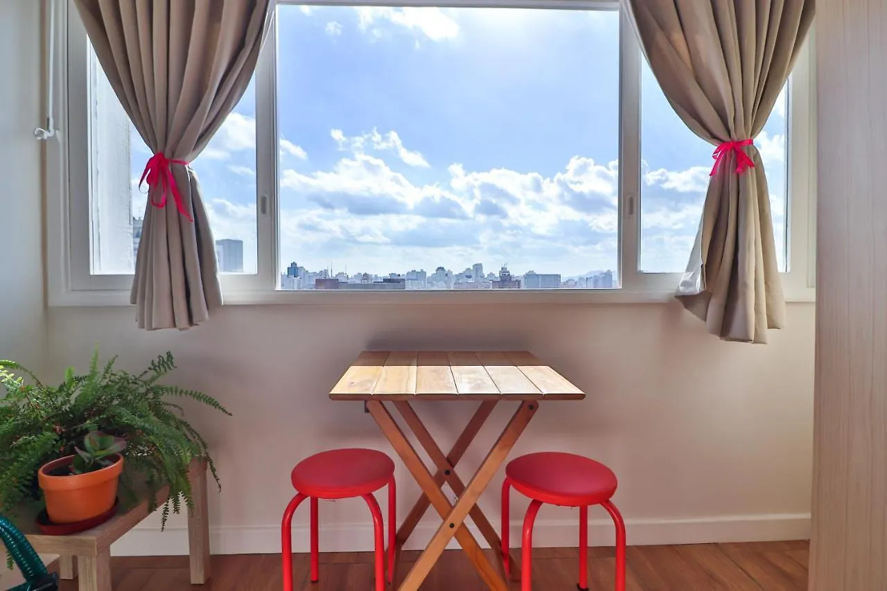 Apartment Studio Vista Panoramica - Wifi - Prox Ao Metro - Sp Sao Paulo